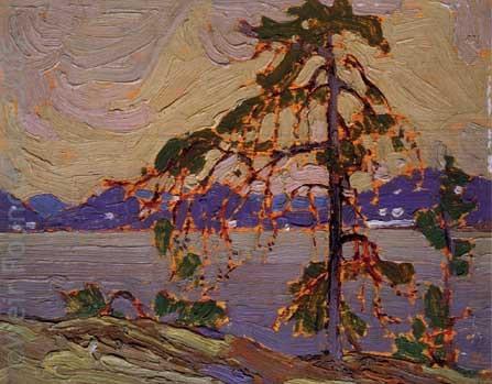 Tom Thomson Oil sketch for The Jack Pine